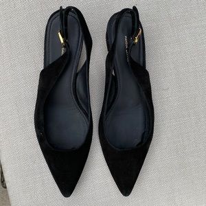 Mansur Gabriel Sling back low heeled size 37